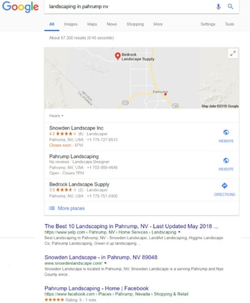 SEO example